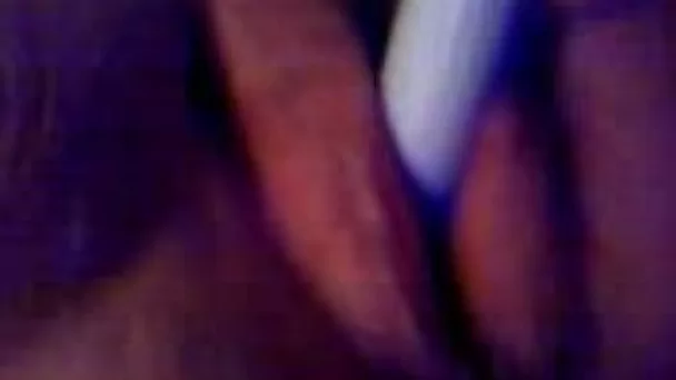 Big old pussy of my wife meets a small smooth dildo