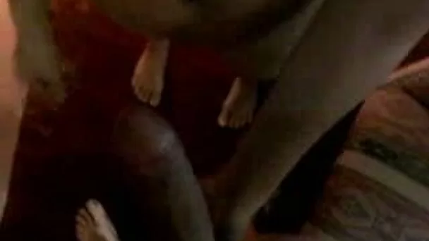 Cute Asian teen hooker on her knees giving me blowjob