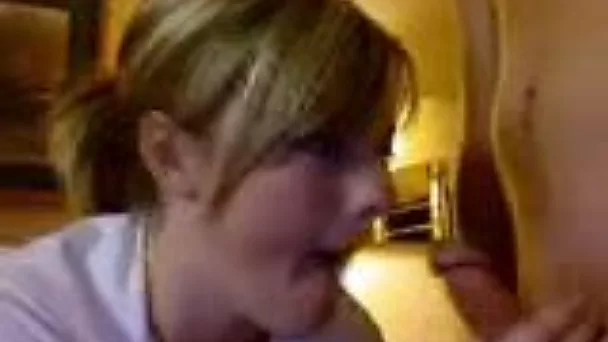 Wife's kinky shameless blonde sister gives me head on cam