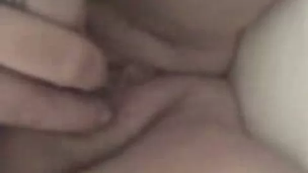Fingering my chunky wife on POV homeamde sex video