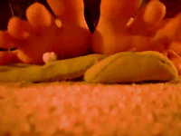 I am filming the toes and feet of my petite girlfriend for fetishists