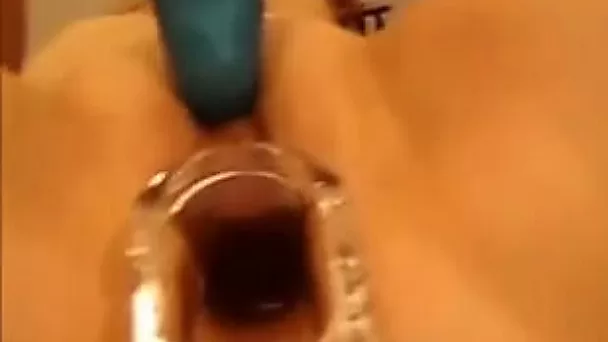 Horny chick gets a speculum in her tight twat and demonstrates all she got