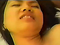 Amateur Asian girl gets facialed hard after sucking a cock