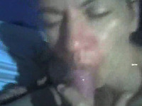 Drunk Brazilian wife gives me head before I fuck her tight asshole
