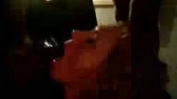 Curly haired MILF wife sucks massive black dick in front of me