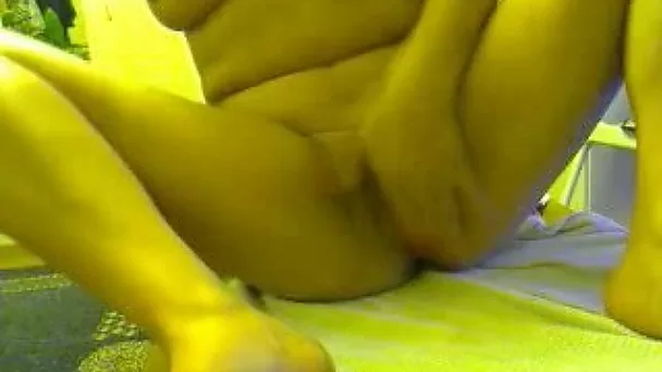 Beautiful and sexy amateur brunette slut on webcam rubbing her tits