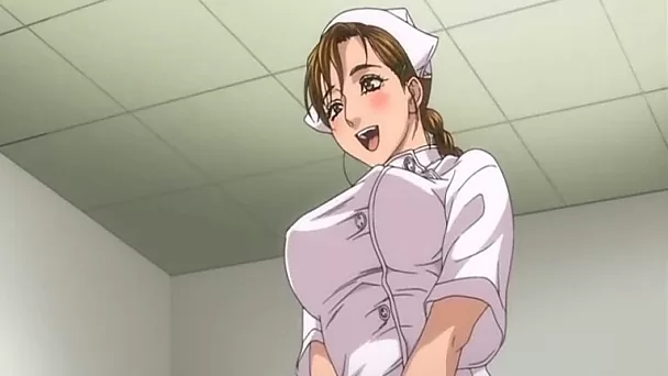 Nasty hentai nympho with huge tits loves big black cocks