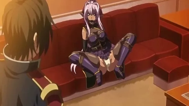 Sexy hentai chick gets her huge succulent tits squeezed