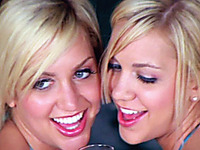 Beautiful Twins, Erotic twin sisters tease.