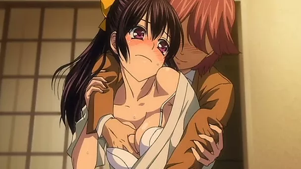 Pretty Hentai girl gets her juicy snatch invaded from behind