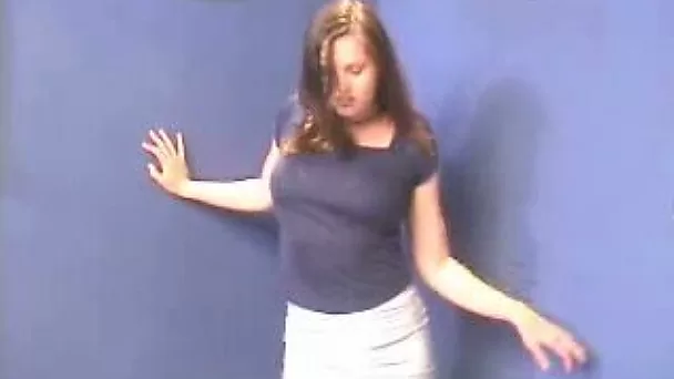 My voluptuous redhead diva gives stunning strip dance