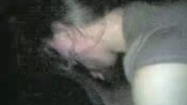 Drunk Romanian college slut sucks my fat hairy dick in car after party