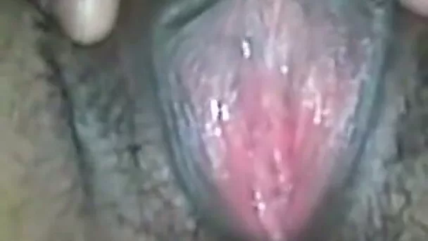 Amateur bitch gets her hairy vag fingered and fucked in close up POV
