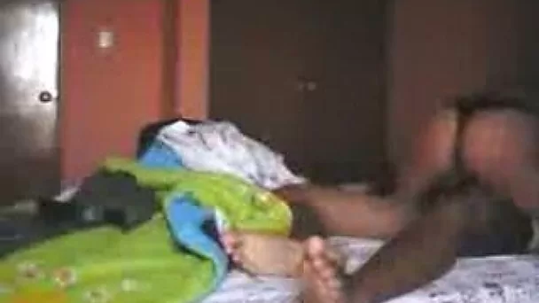 Horny Indian wife fucks her hubby in the cowgirl position