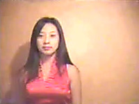 My buddy tapes a slutty Asian escort girl and the way she stripteases
