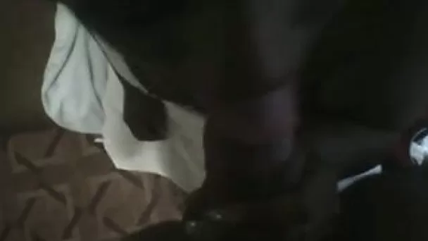 Dark skinned cheap amateur slut works on my buddy's strong dick