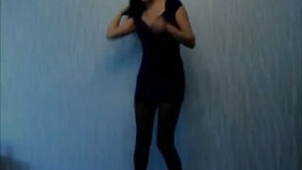 This tall and leggy hottie is a bit too shy to show her sexy body