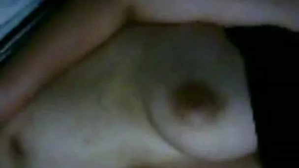 Solo action with my ex lover rubbing her tits and pussy