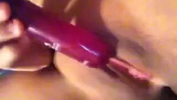 Stunning self shot clip with me toying my shaved coochie
