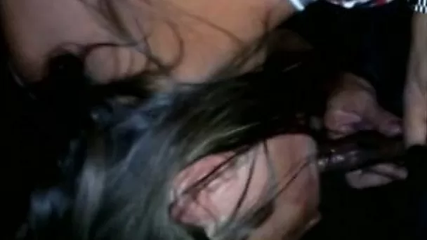 Amateur brunette works on my shaft before taking it in her cunt