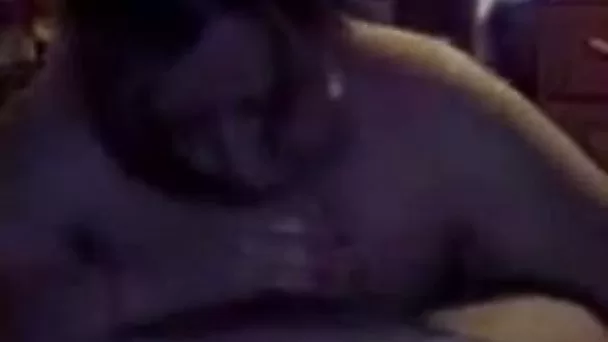 Cock hungry SSBBW Mexican lady gives me titjob and bends over