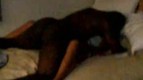 Giant black cock destroys my wife's tight cunt in mish pose