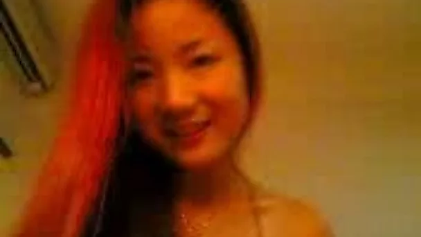 Sexy teen Asian girlfriend loves riding me on top