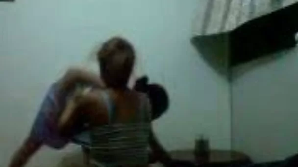 My bootylitious Brazilian girlfriend rides my long dick on top