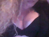 Chubby curly haired webcam babe teases me with her big boobs