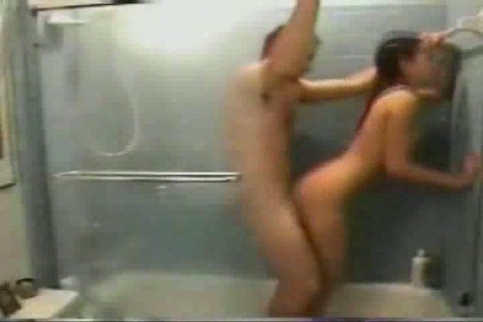 Amazing Quick Sex With My Girlfriend In The Shower Room Mylustcom