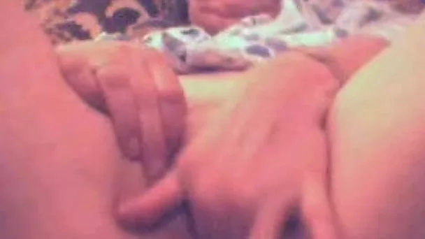Kinky masturbation solo of my naughty mature BBW wife on camera