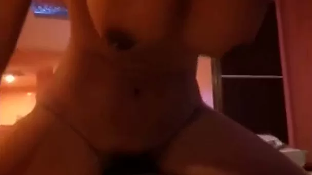 Busty Asian chick with big tits is getting fucked hard in the motel