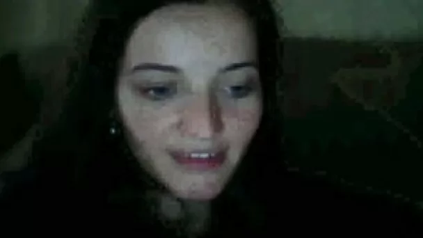 This blue eyed Latina chick with round butt loves playing with herself