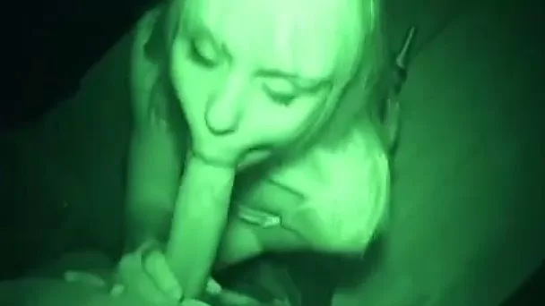 Blonde prostitute shows her cunt and gives head to me