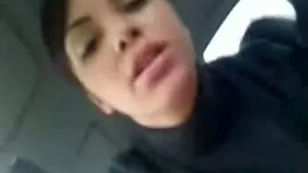 Adorable Arab chick enjoys sucking my weiner in a car