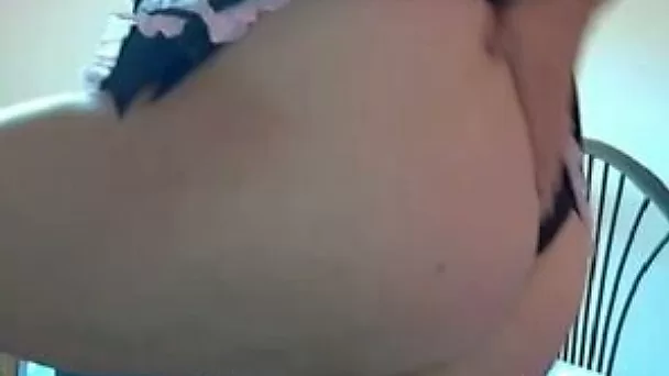 Mature German bitch sucks a dildo before poking it in her twat
