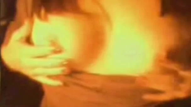 Shy webcam chick shows her boobs and booty during a private show