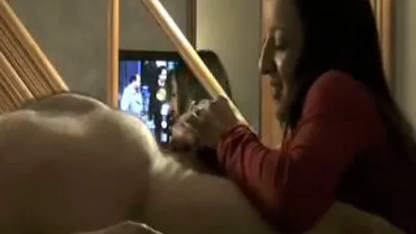 Tall long haired amateur escort chick blows and rides client's dick