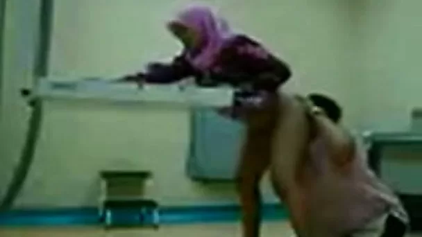 Screwing my sexy young Malay wife at work on the desk