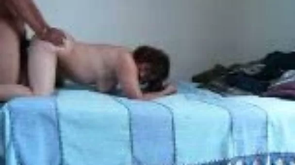 Morning time doggystyle pounding my mature flabby wife - pure homemade