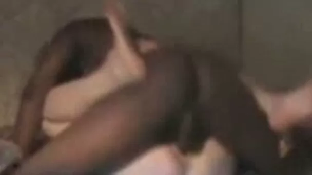 Brutal black stallion mercilessly drills my chubby MILF wife mish style