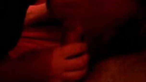 My boyfriend films me while I please him with blowjob