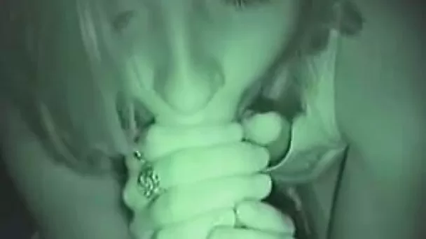 Blonde GF milks my cock dry in her mouth and swallows the jizz