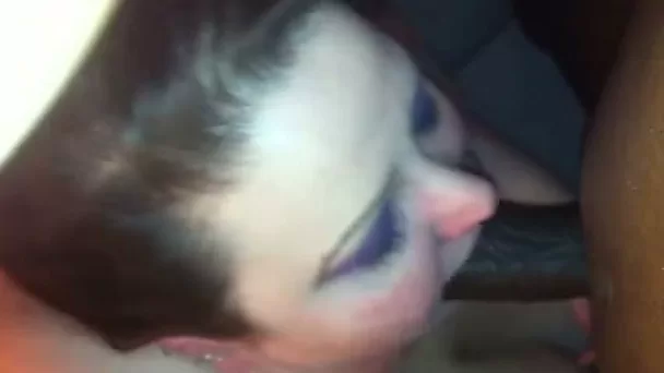 Next-door fattie sucks my BBC and welcomes it in her cunt
