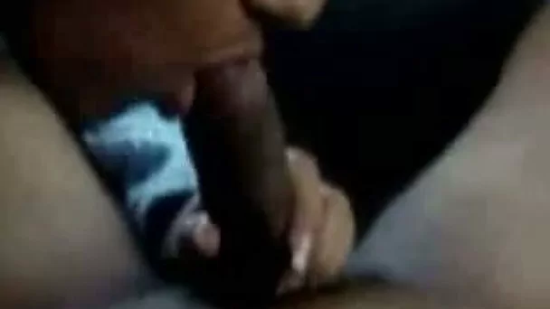 Big nosed young girlfriend blows me on private clip
