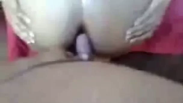 Cute adorable ass of my girlfriend is poked from behind