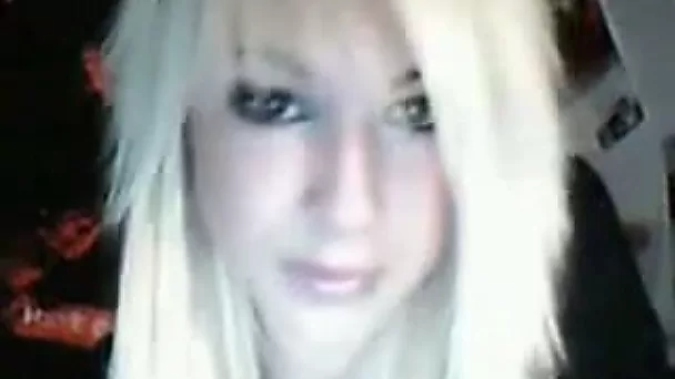 Hot young skank on webcam masturbating in her bedroom