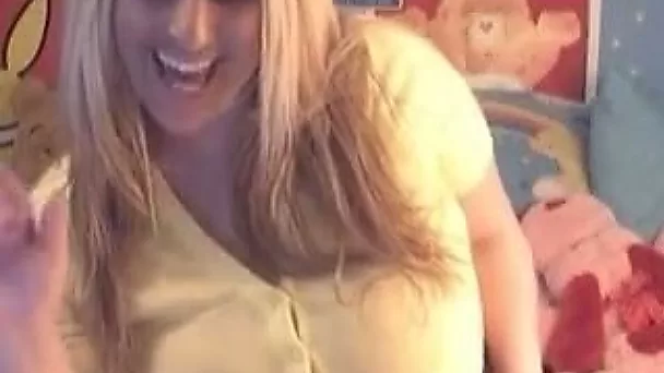 Homemade clip with me playing with my huge big natural jugs