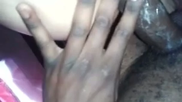 Filthy white bitch handcuffed and buttfucked on POV video