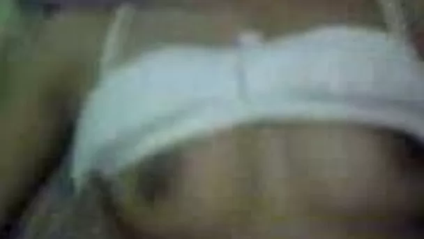 Young Malay girlfriend lets me grope her perky tits on cam